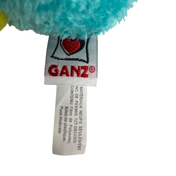 Ganz Hairbrains Lemo Plush Toy 6" Colorful Fuzzy Stuffed Animal - Picture 5 of 9